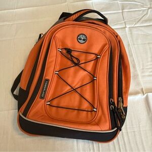 Timberland Men's Backpack in Orange and Black